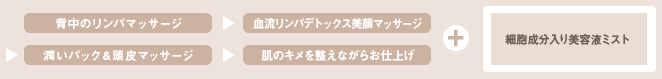 血流リンパデトックス美顔