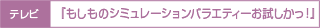 �ؤ⤷��Υ��ߥ�졼�����Х饨�ƥ����������!��