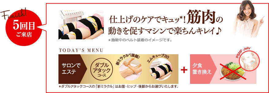 5回目ご来店