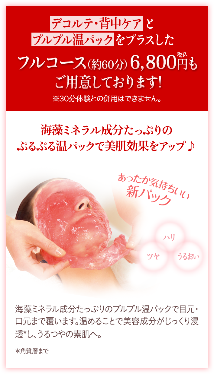 フルコースもご用意しております!