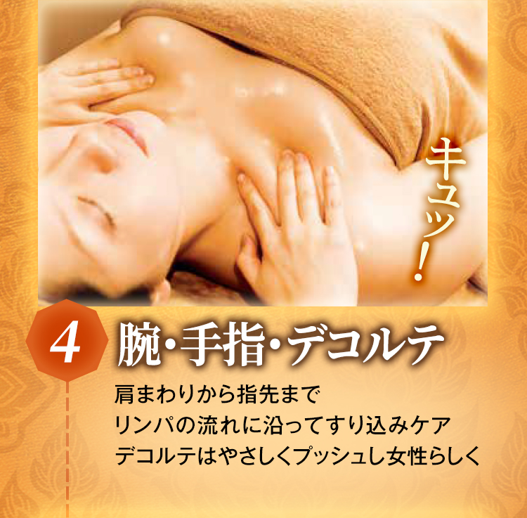 4 腕・手指・デコルテ